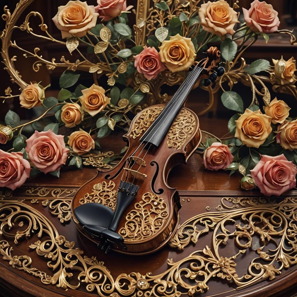 Antique violin