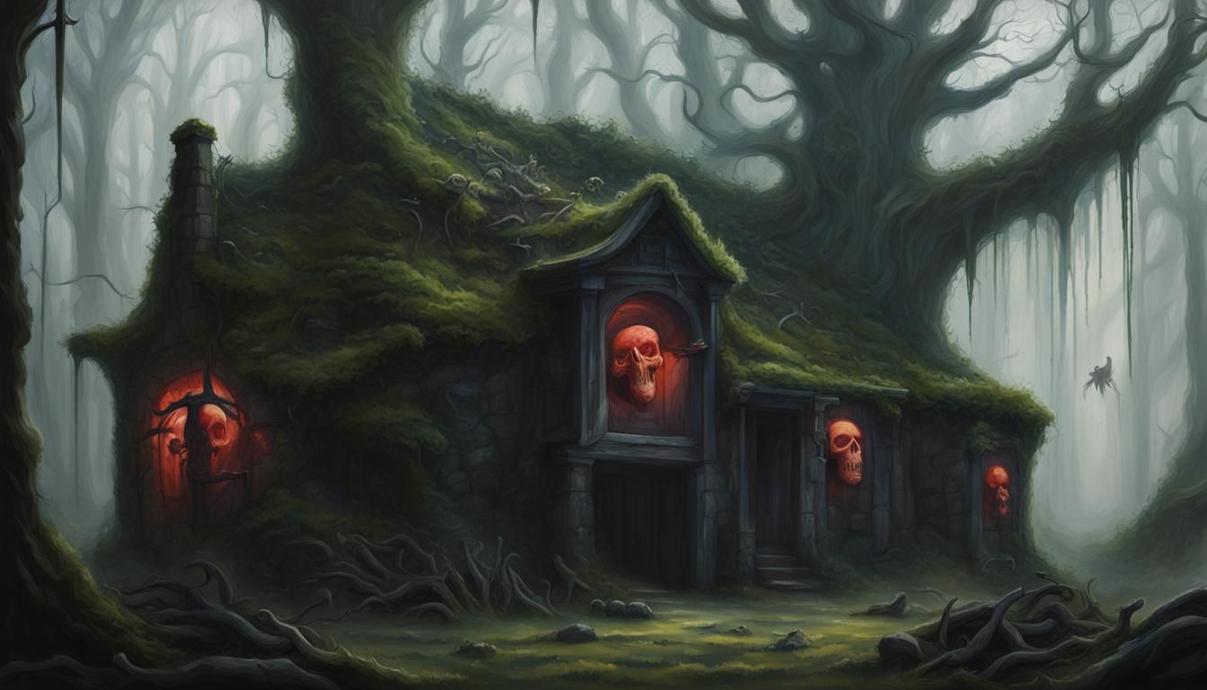 Sinister Dreamscape: Walls of Meat, Moss, and Skulls