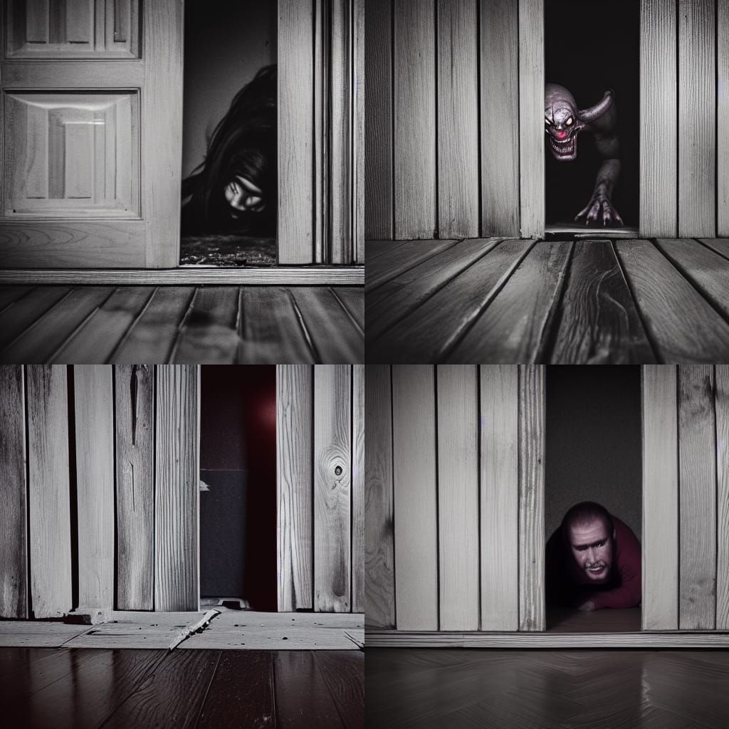 Insidious Demon Lurking Beneath Floorboards