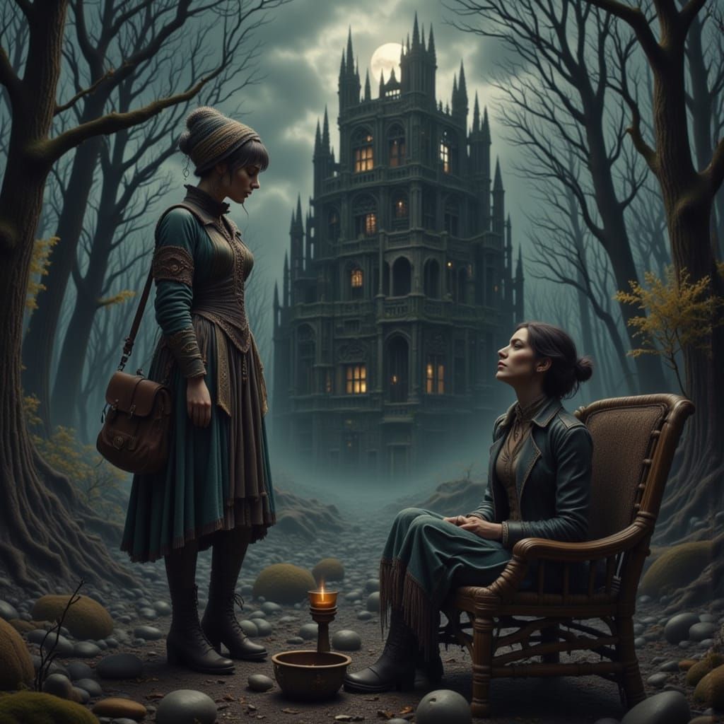 Epic 3D Videogame Scene in 8K Resolution