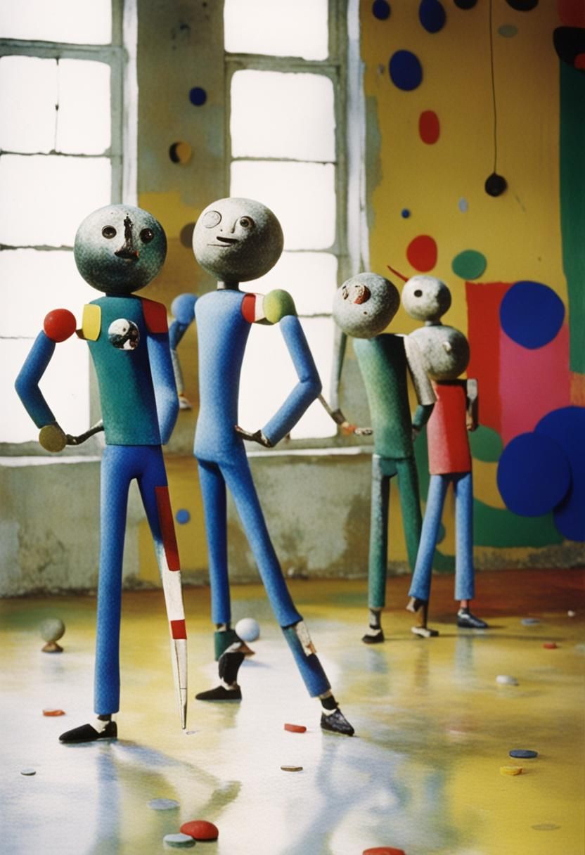 Dour Spinsters at 1970s Disco in Stop Motion