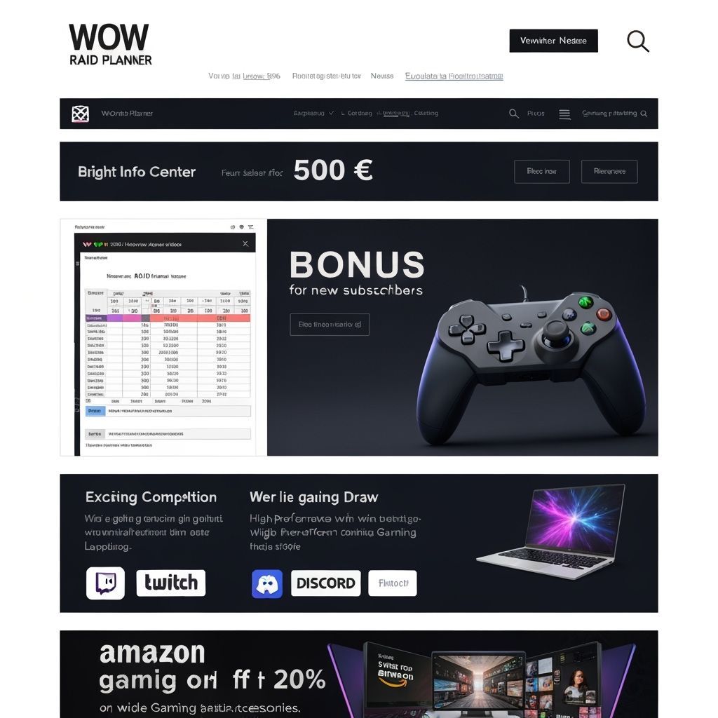Gaming Newsletter with Controller and Bonus Offer