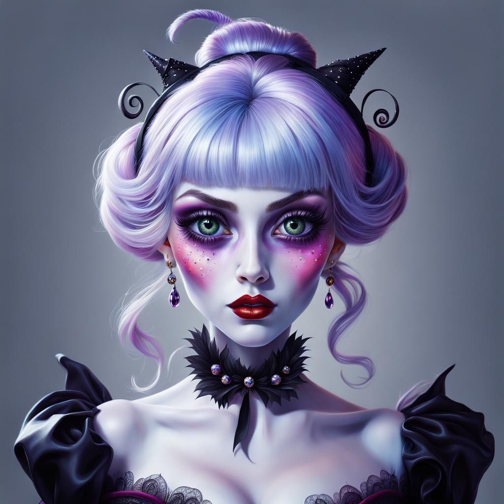 Enchanting Sugarplum Fairy in Impressionistic Style