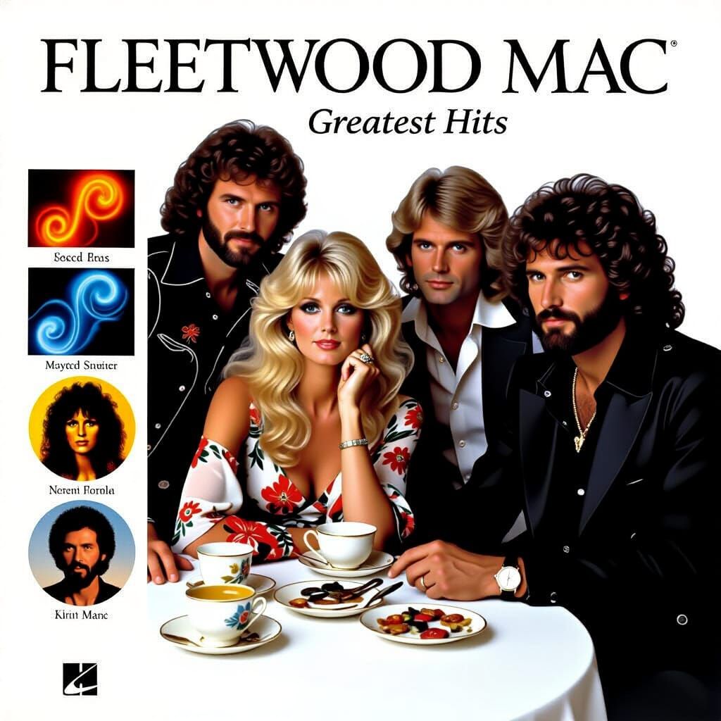 Fleetwood Mac Greatest Hits Album Cover Art