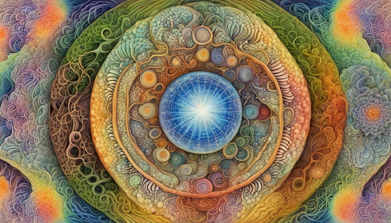 Quantum Zentangle: Harmonizing Earth Frequency