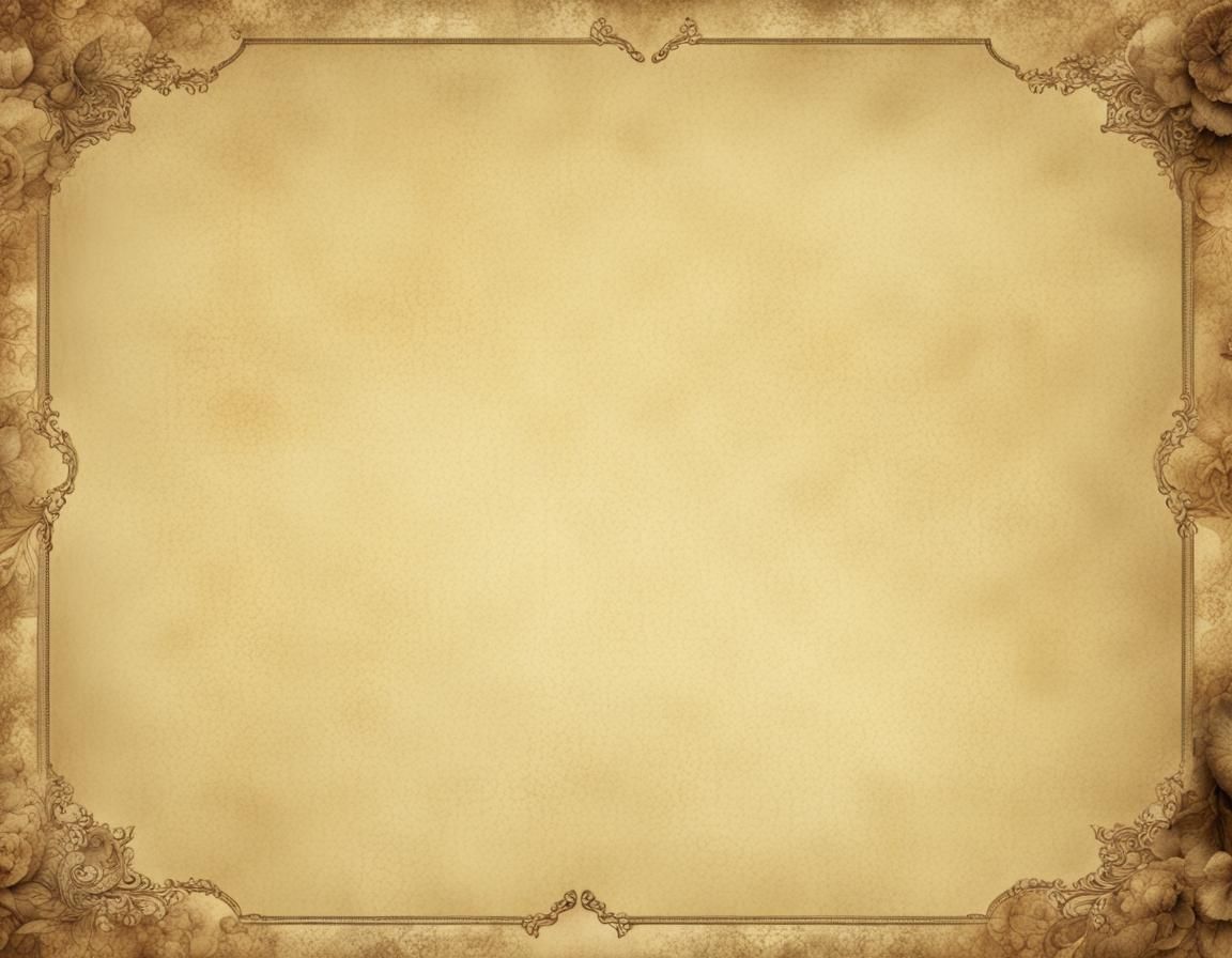 Vintage Sepia Wallpaper Background Page with Empty Space