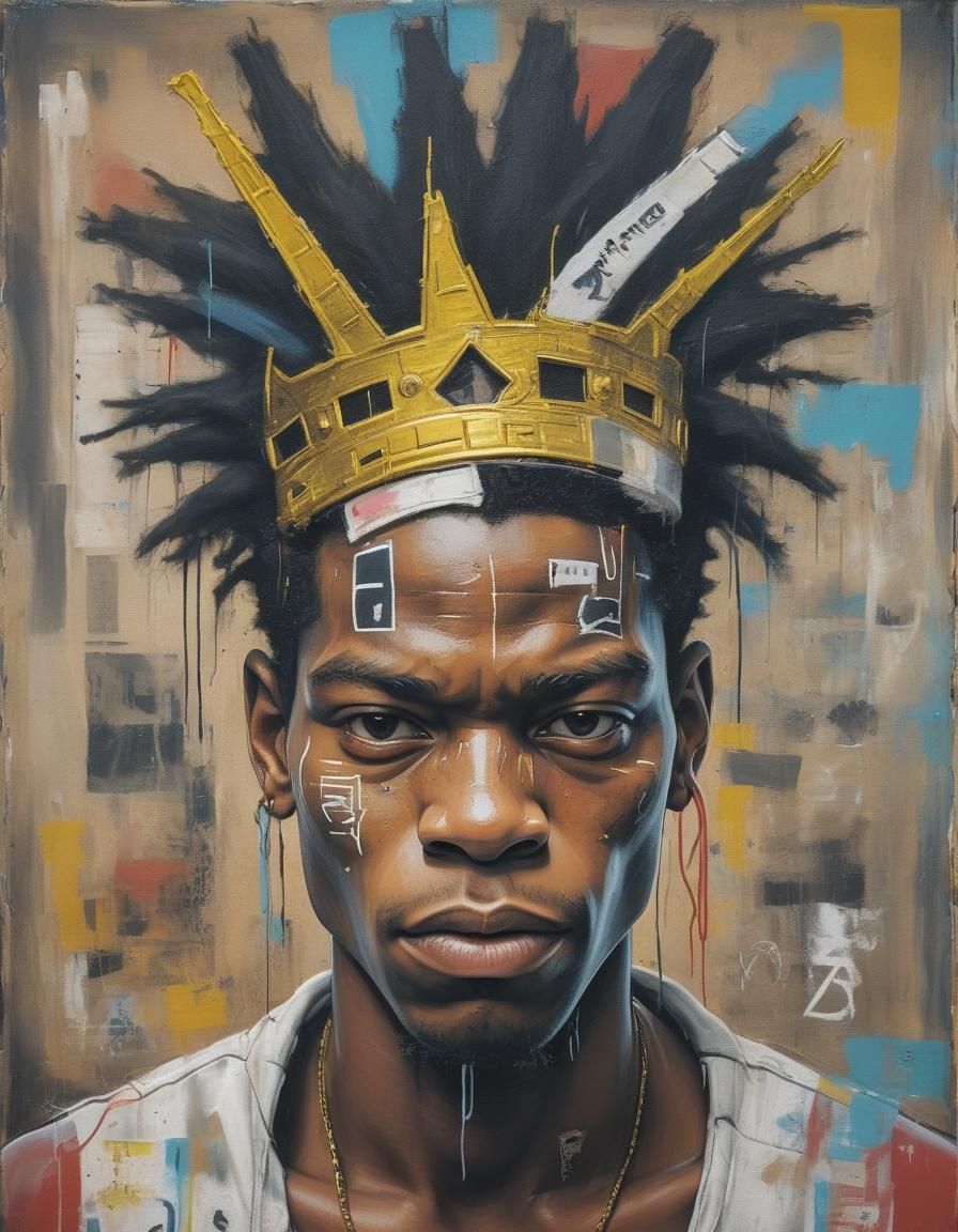 Melanin Male as Neo-Expressionist Street Art