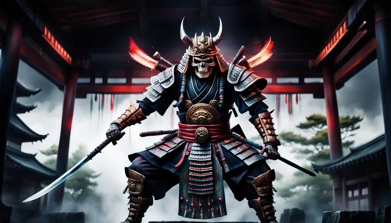 Oni RacBat Samurai Warlord Shogun