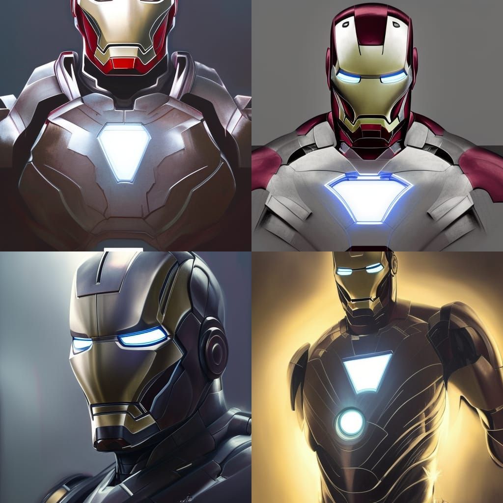 Superior Iron Man in Silver Symbiote Suit