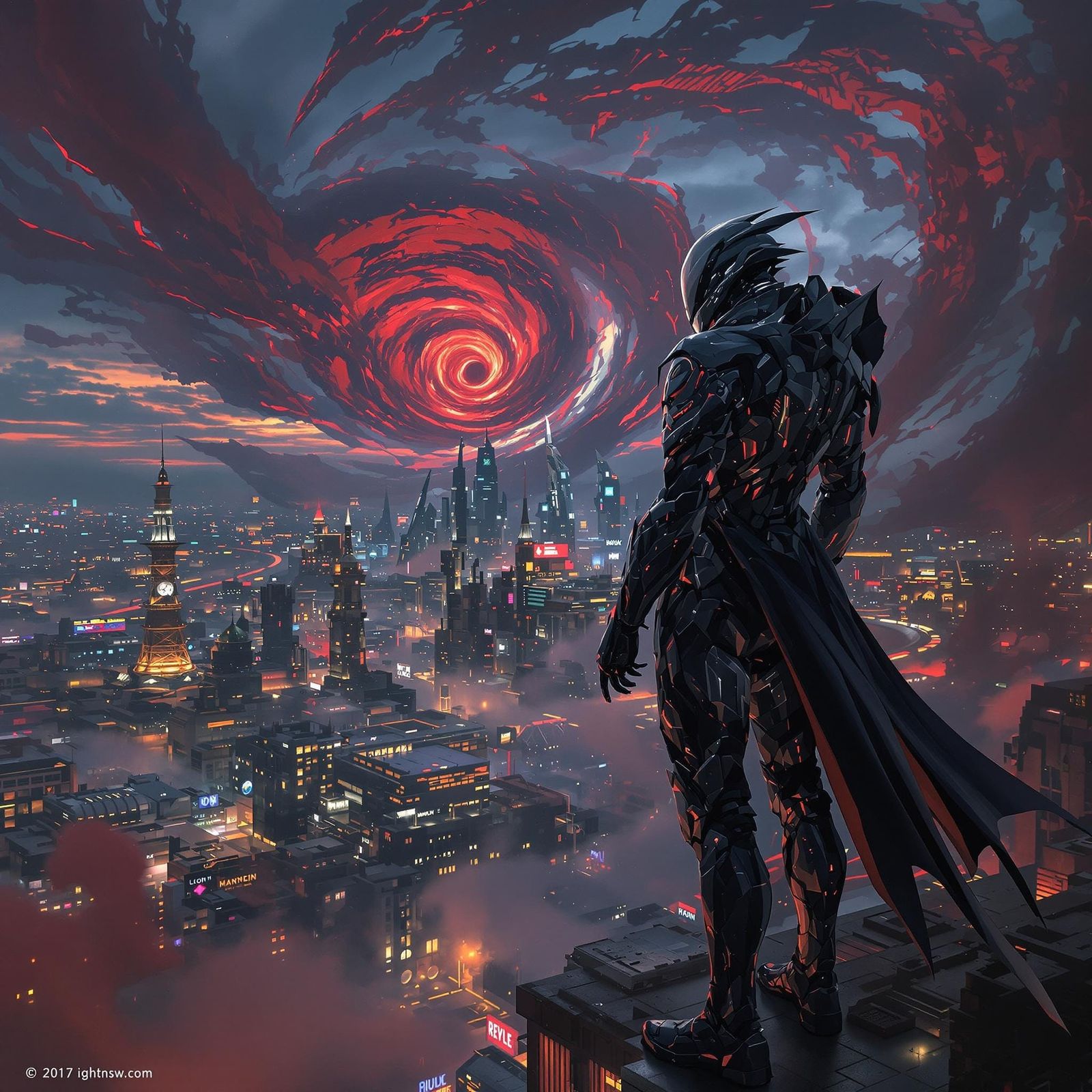 Futuristic vampire