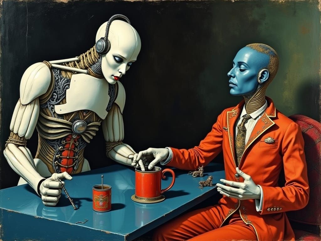 Cyberpunk Medical Robotics in Distress