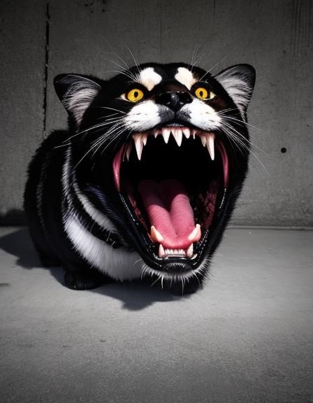 AI Generated Image of Vicious Concept