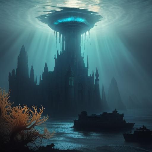 The City in  the Sea
Edgar Allan Poe


Lo! Death has reared ...