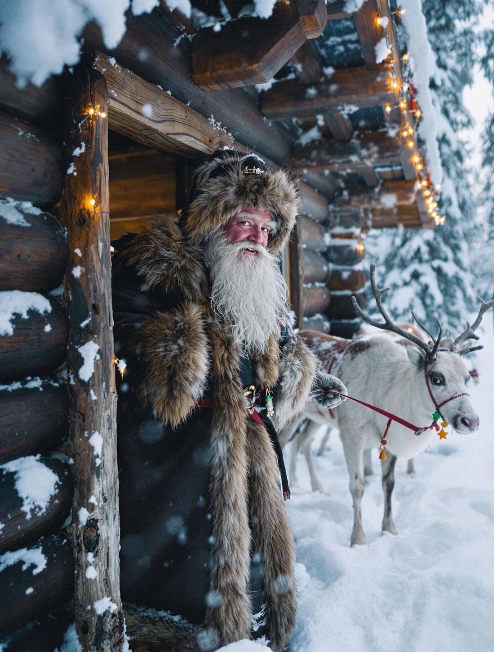 Winter's Gift Bringer in Finnish Mythology, Cinematic Master...