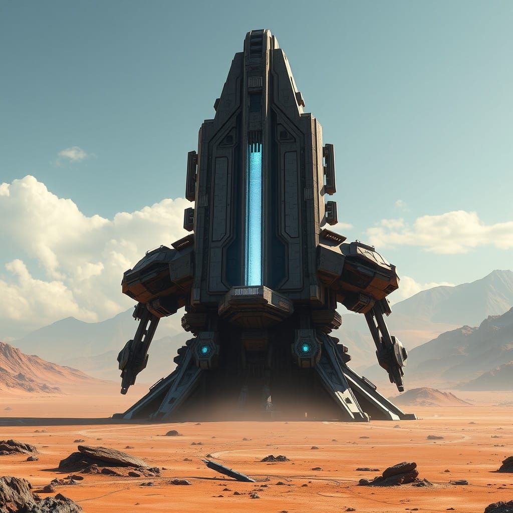 Sci-Fi Terraforming Device in Star Wars Universe