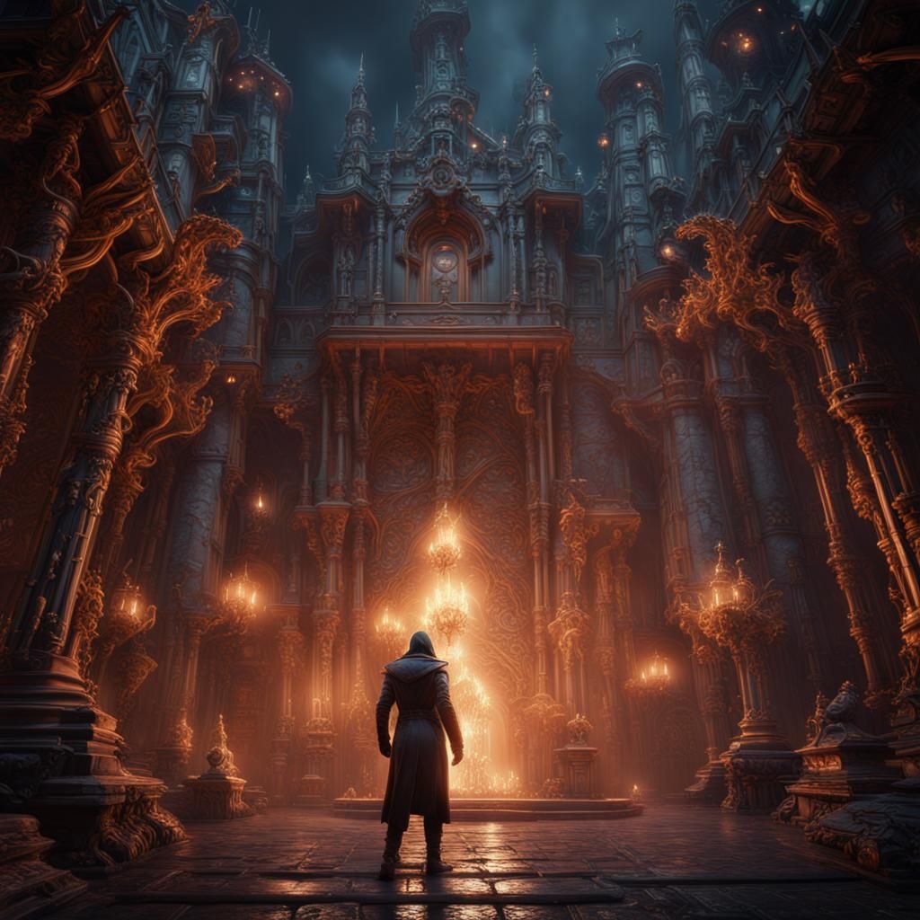 Fantastical Countdown to Midnight in Deep Color