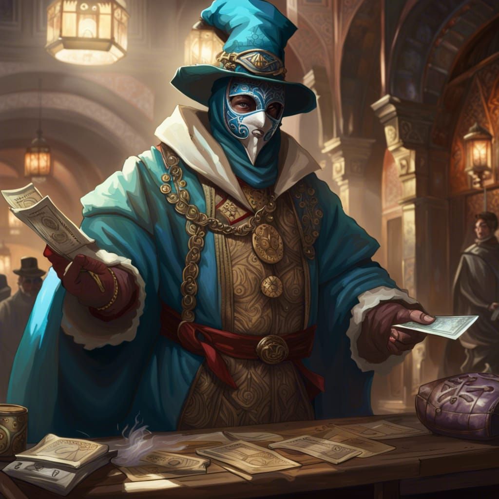 Kurai Mori - Mascarati Card Master