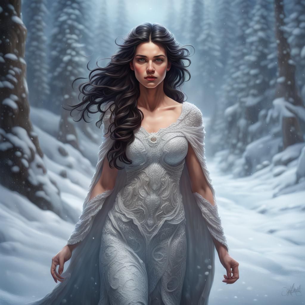 snow goddess