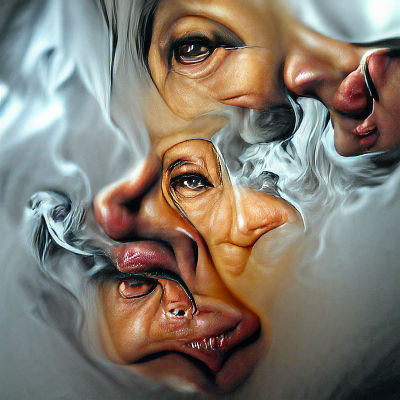 Haunted Scene Generated by AI