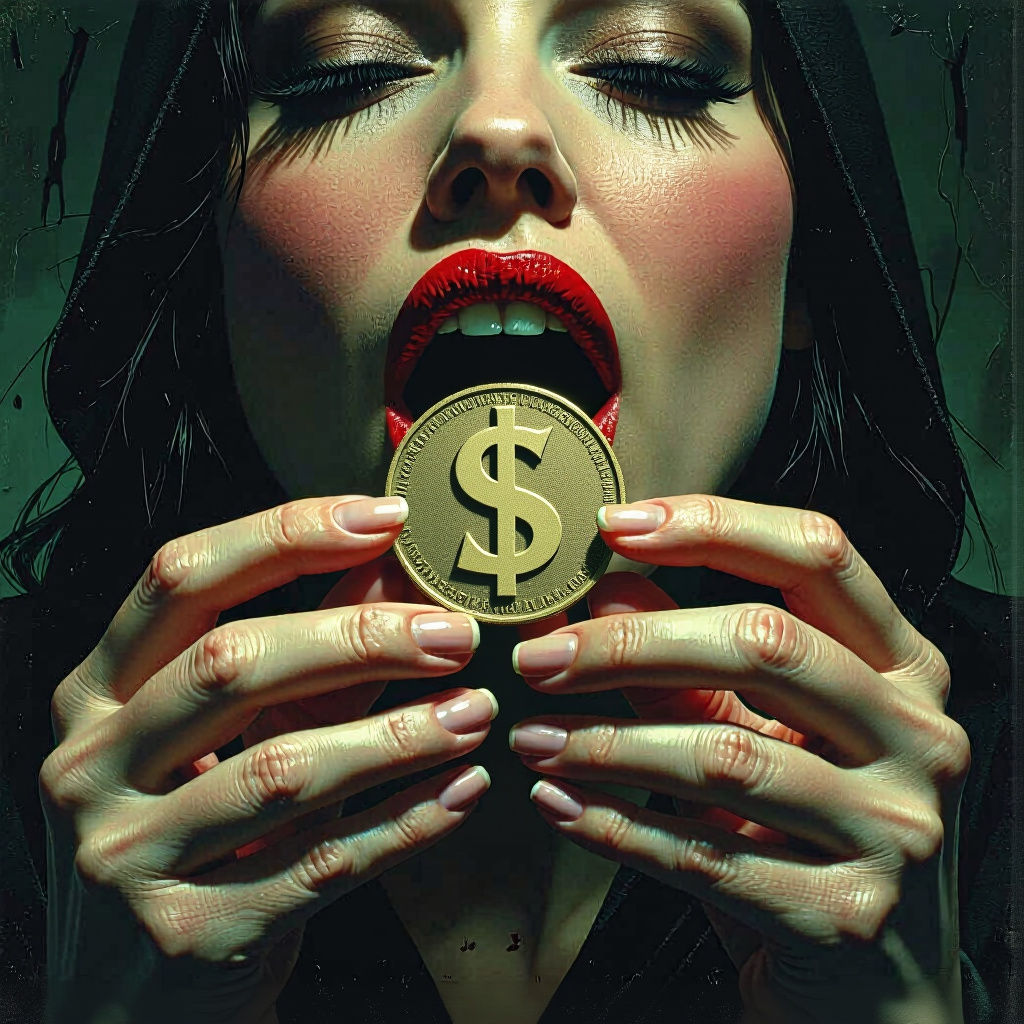 Human Greed: Christian Host as Dollar Sign in Apocalyptic Ar...