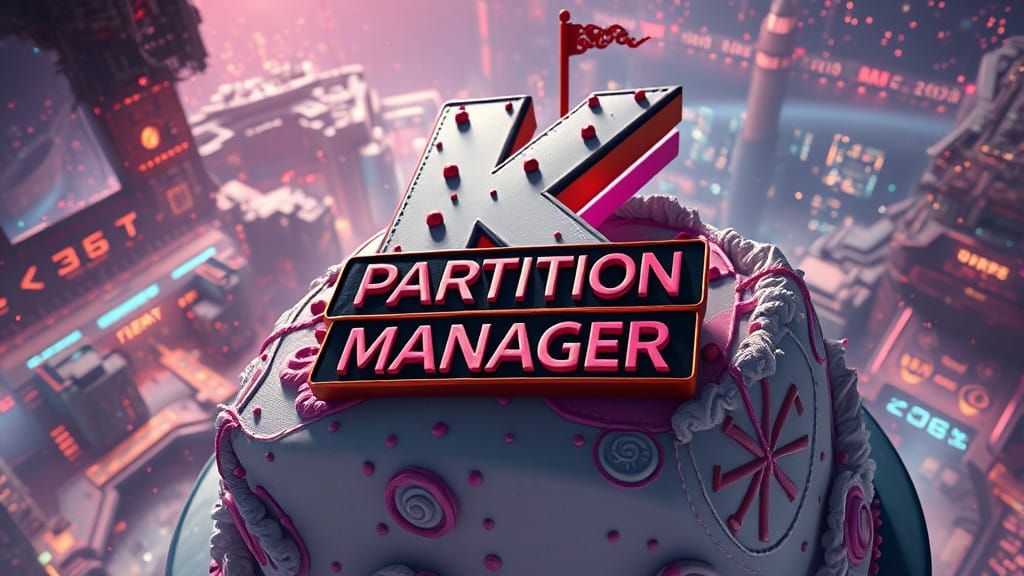 Cyberpunk Cake in Space: A Fantastical 8K Masterpiece