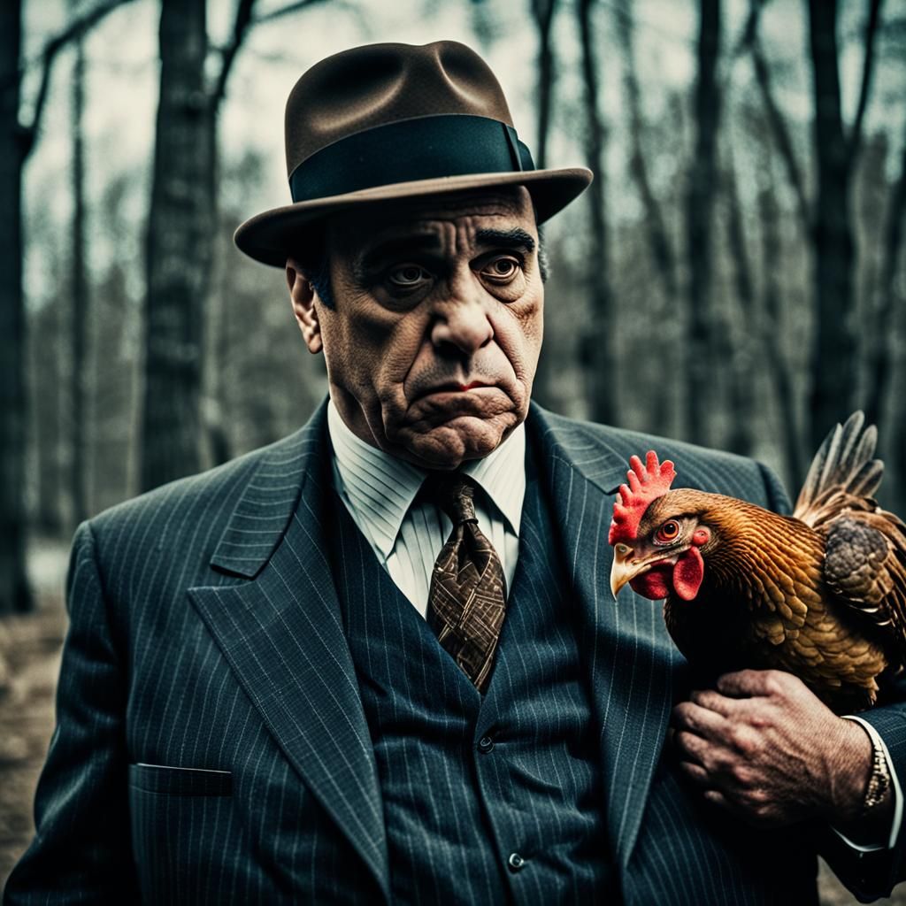 Chicken Al Capone Gangster Time Magazine Cover