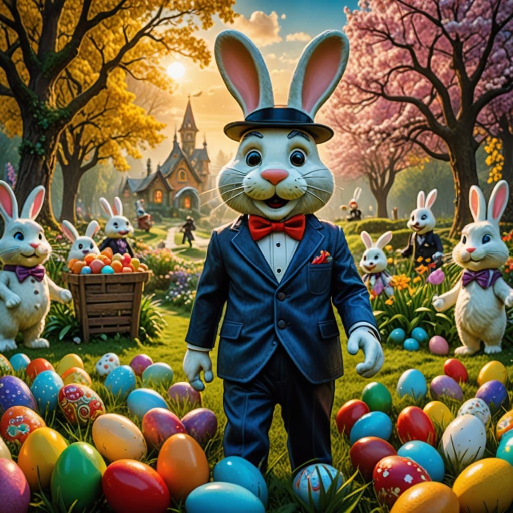 Monopoly Bunny's Vibrant Easter Hoard