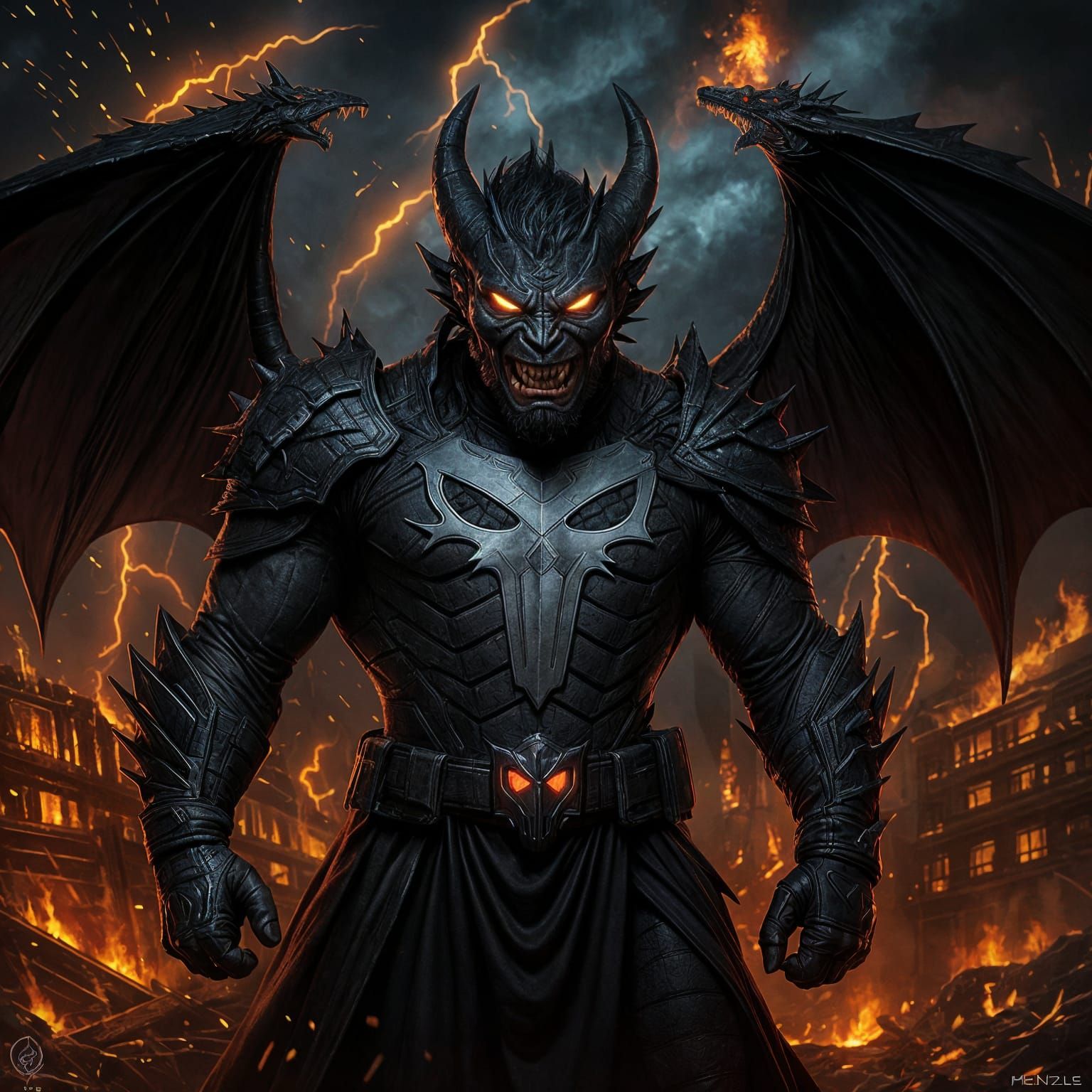 Black Dragon as The Punisher