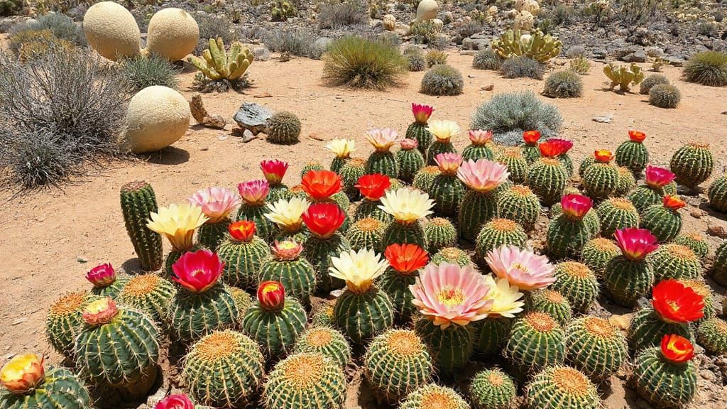 Desert Blooms in Vibrant Color