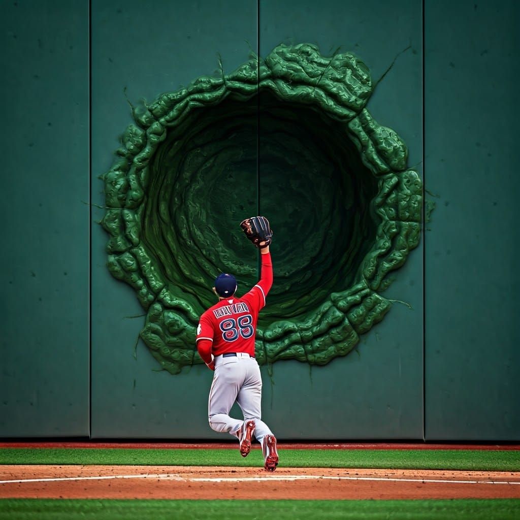 Fenway's Green Monster Confronts Red Sox Player in Hilarious...