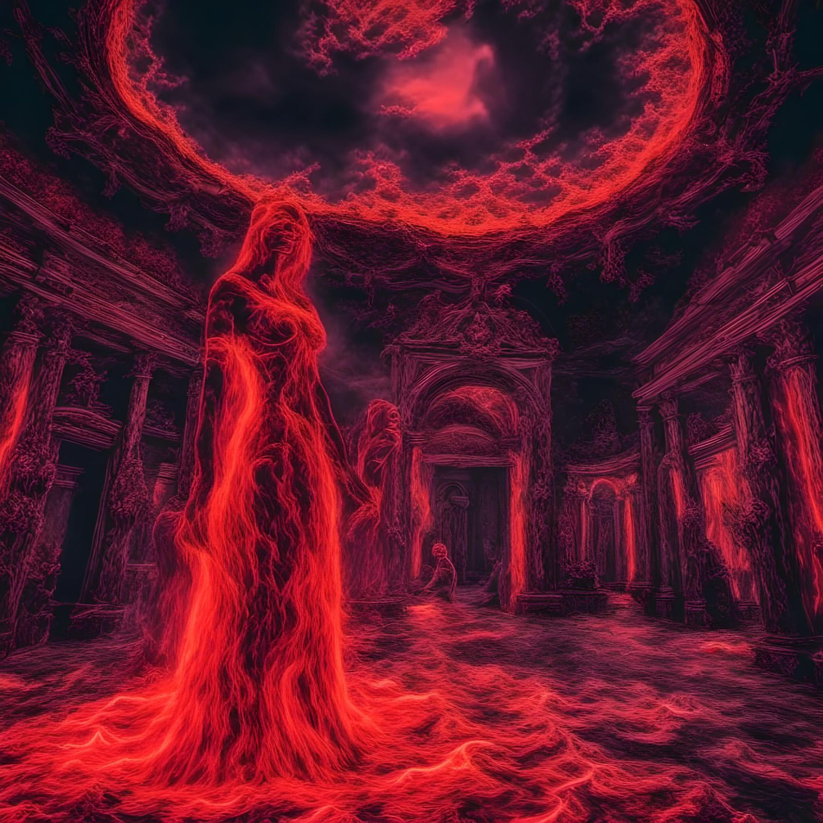 Infrared Energy Visualized as Digital Art