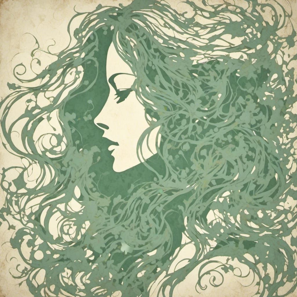 Dramatic Silhouette Portrait with Realism