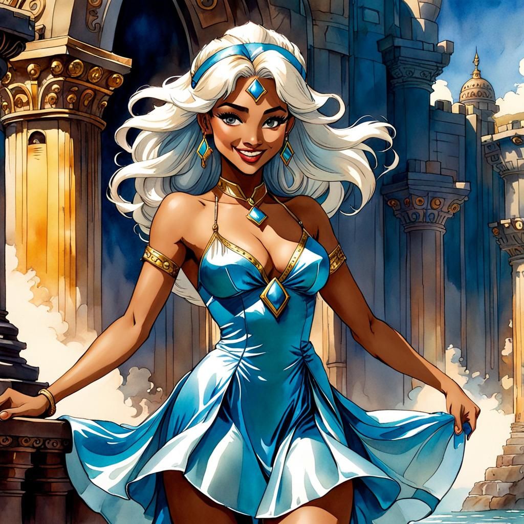 Cute Queen Kida Nedakh from Atlantis