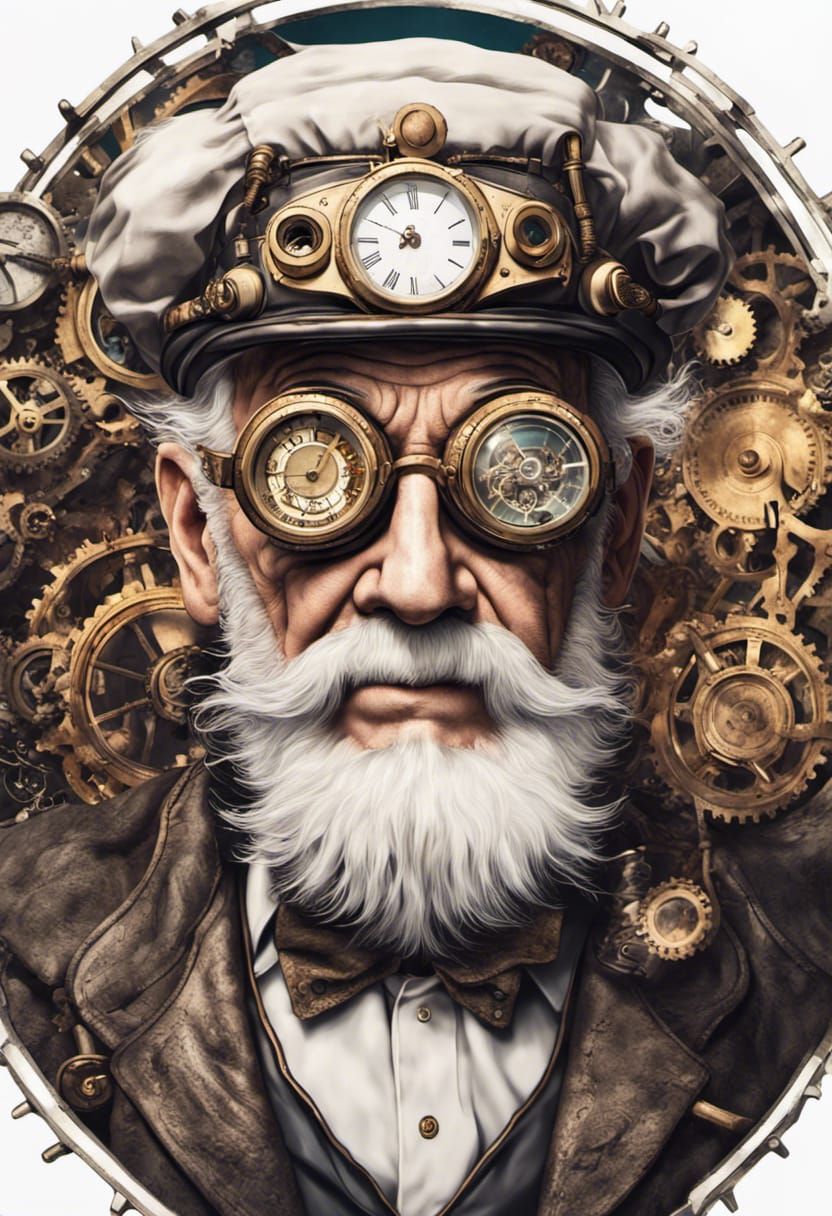 steampunk portrait