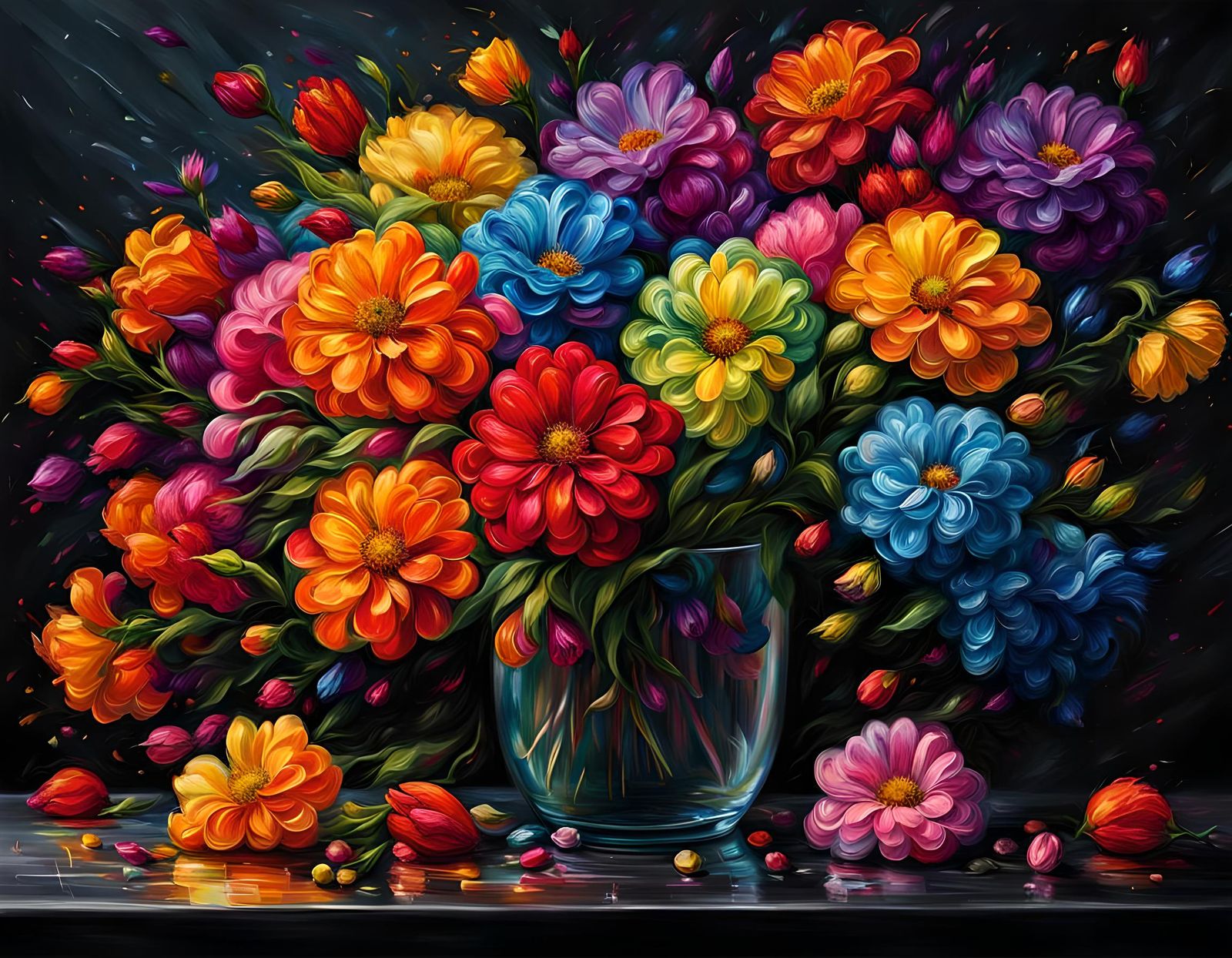 All the colours of the Rainbow