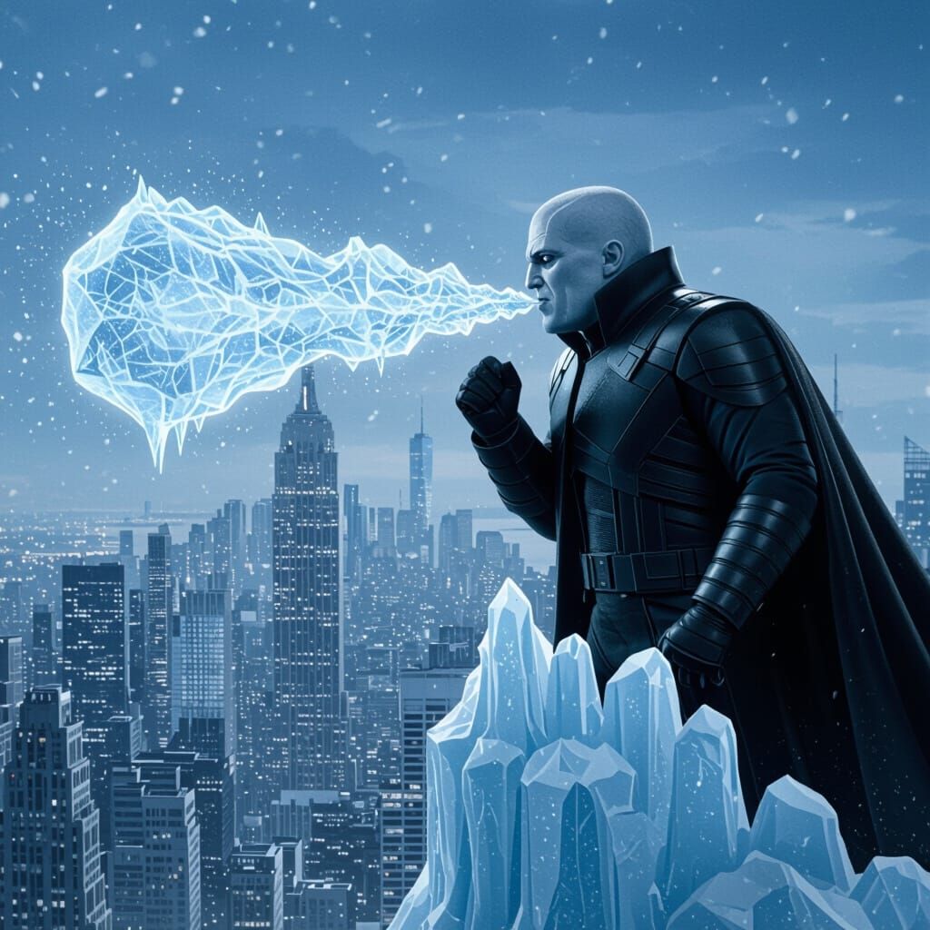Manhattan Frozen Over by Mr. Freeze