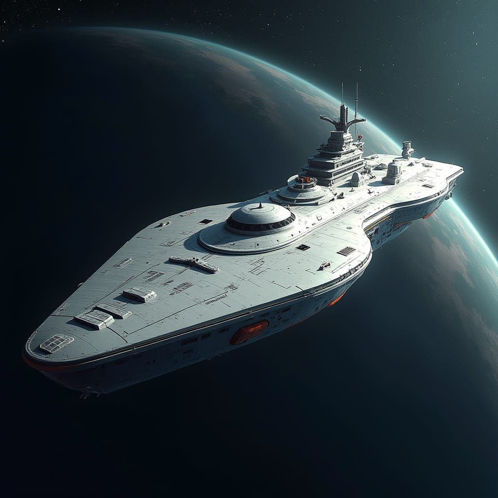 Noah-Class Transport Docked at Gunnibu Shipyards