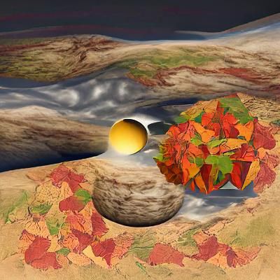 Surreal Autumn God Reveals Winter Landscape