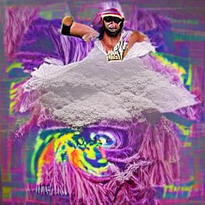 Surreal Hurricane of Chaos and Color