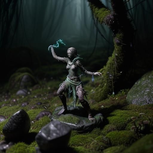 The lone traveler in your party, a seasoned adventurer with ...