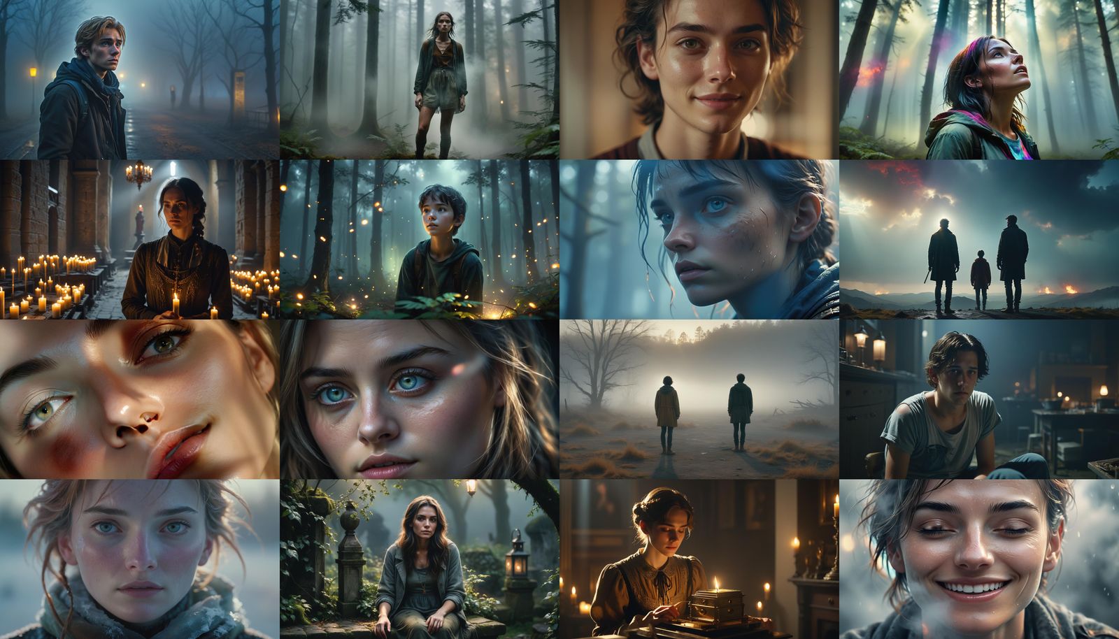 Hyperrealistic Forever Young Scene in 64 Megapixels