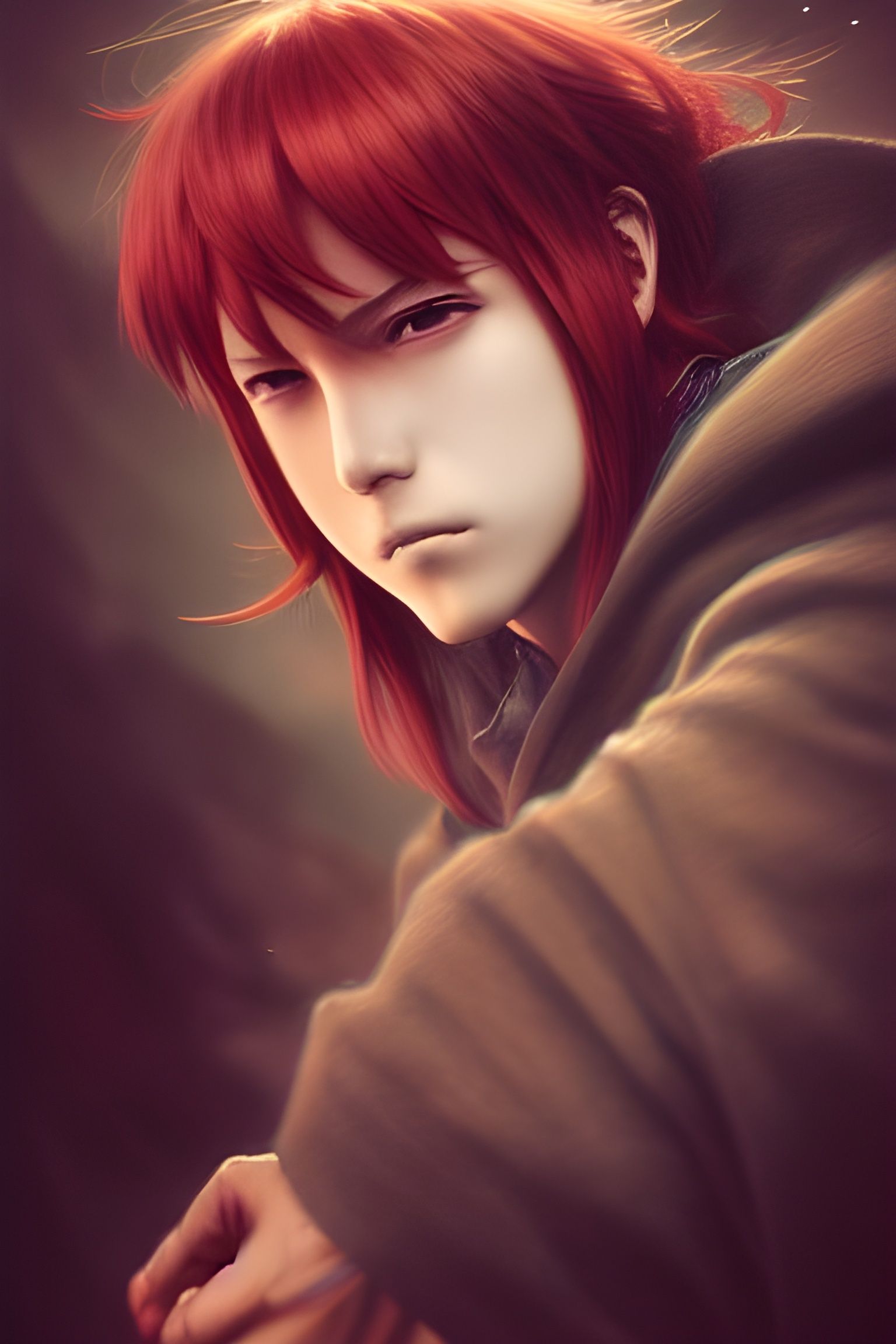 Anime Pirate Portrait in Hyper-Realistic Style