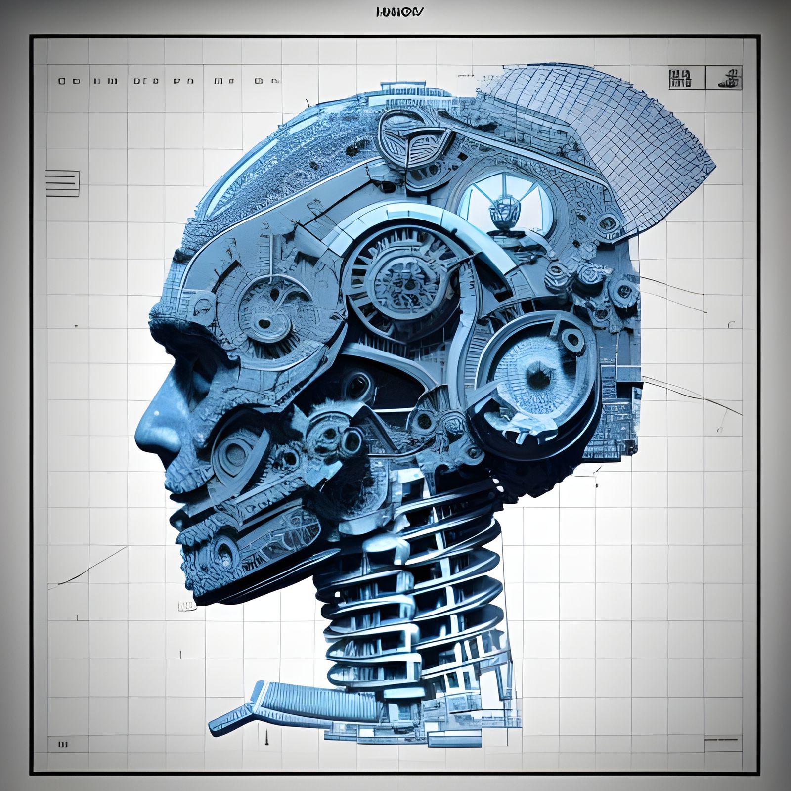 Neo-Victorian Blueprint of an AI Mechanism