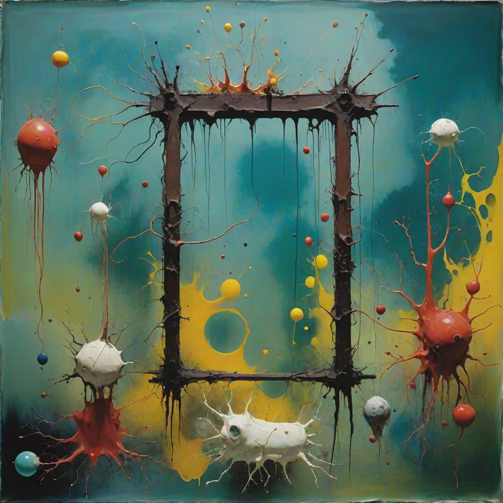 Eldritch Stopmotion Scene in Hyperreal Style