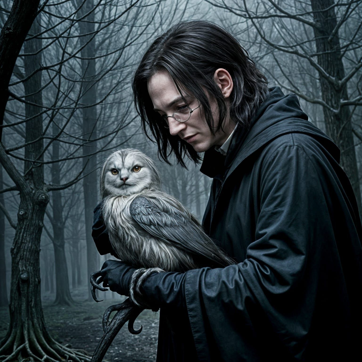 Harry Potter and Severus Snape Reunion