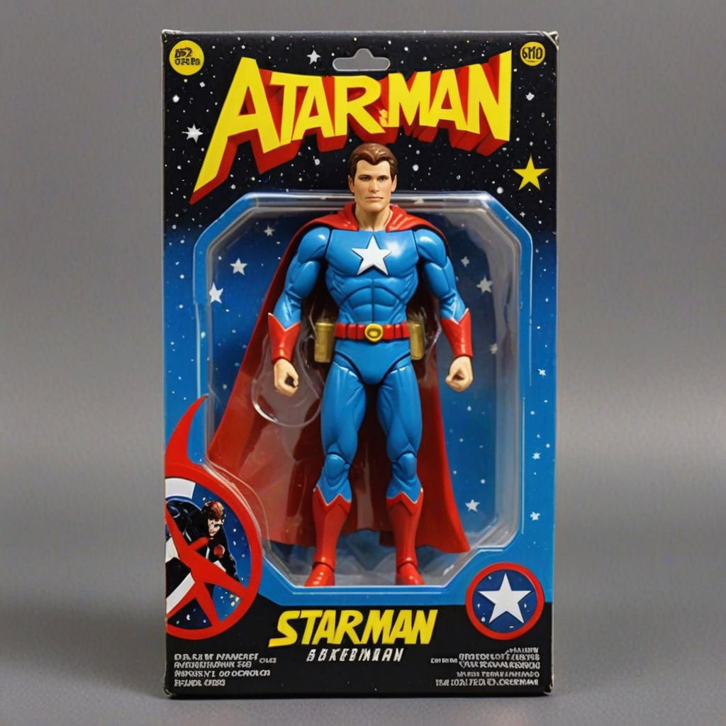 Action Figure of Starman in Vintage Packaging