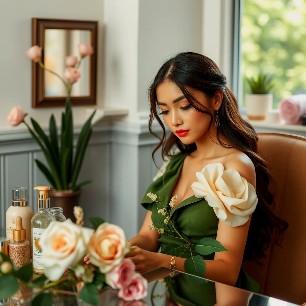 Abstract Beauty Generated by AI