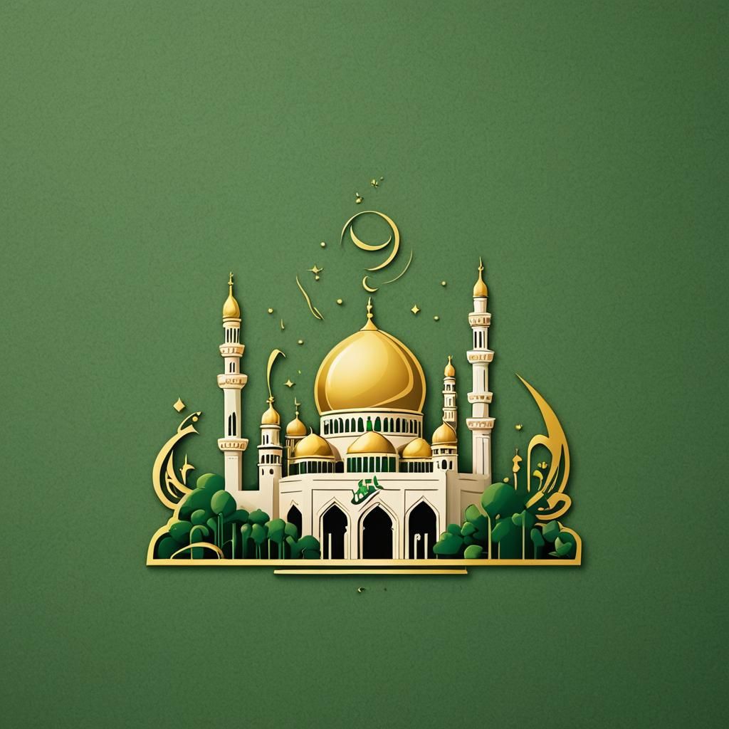 Modern Logo Design for Masjid Al-Aman