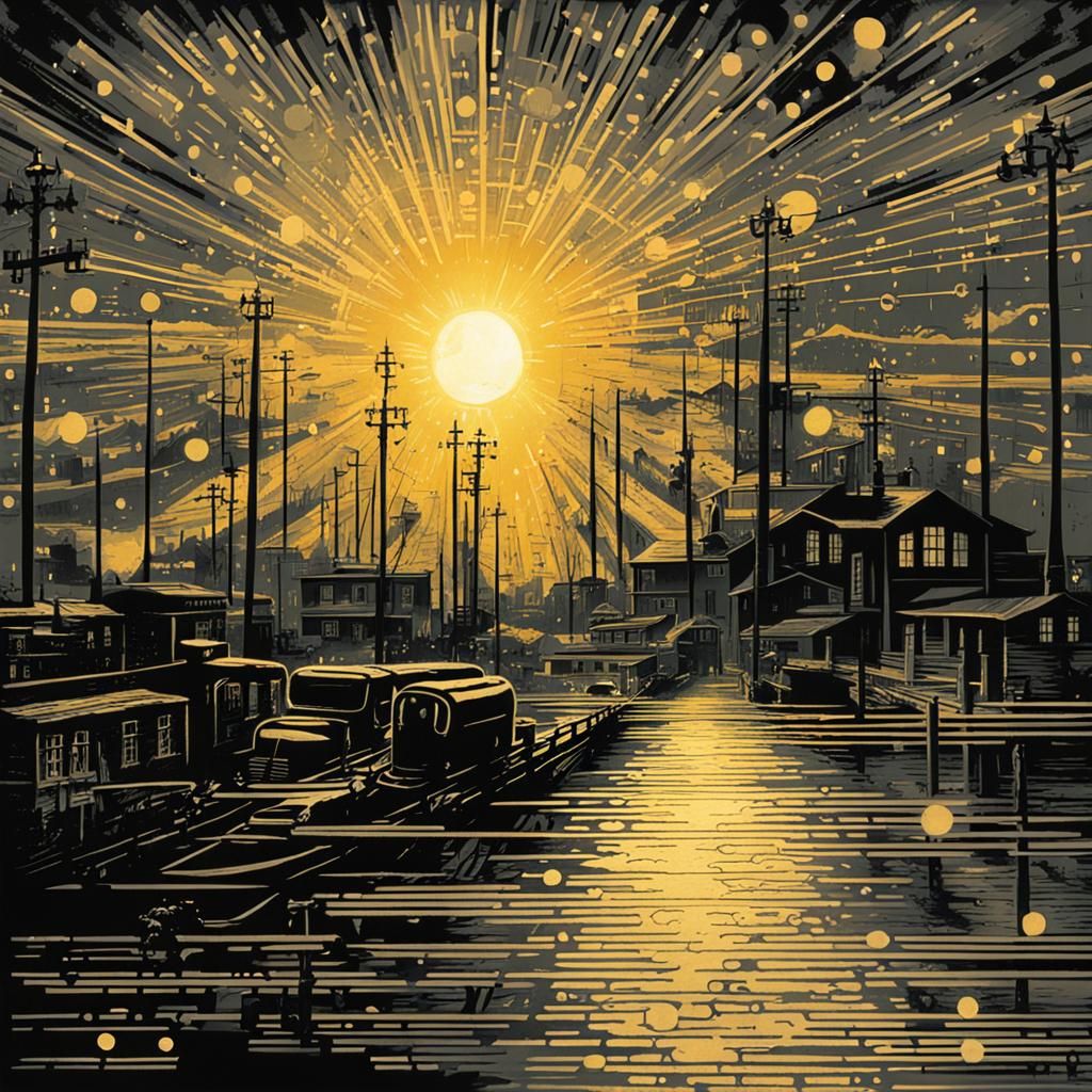 Post-Impressionistic Film Noir Smoke Signals