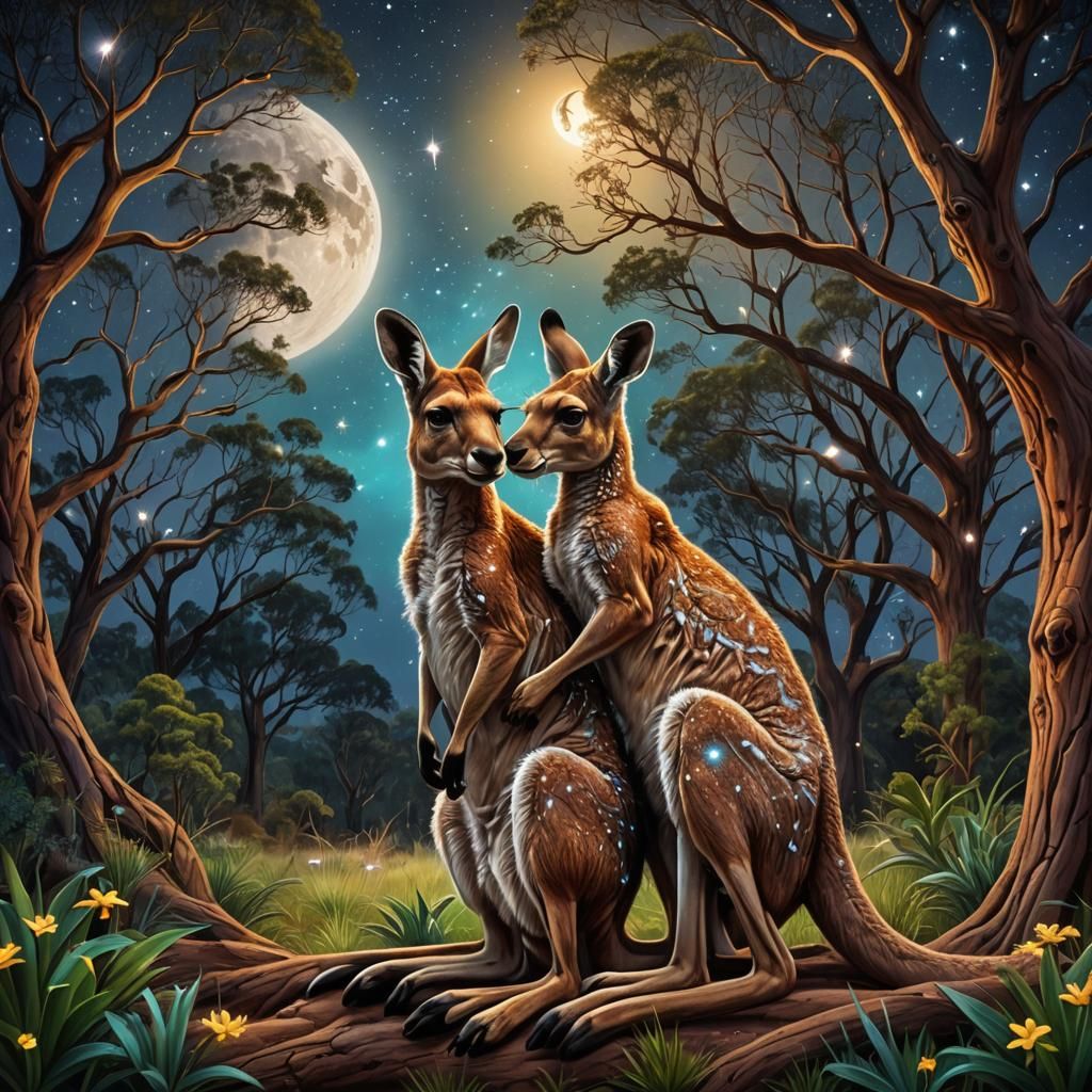 Kangaroo Love Deeply Rooted